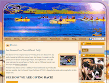 Tablet Screenshot of kayakcambria.com